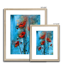 Load image into Gallery viewer, Poppy Burst Framed &amp; Mounted Print
