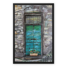 Load image into Gallery viewer, La Porta in Argegno Framed Canvas