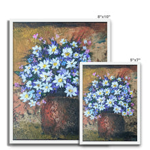 Load image into Gallery viewer, Potted Daisies Framed Photo Tile
