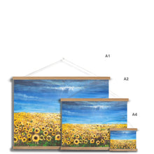 Load image into Gallery viewer, Glory to Ukraine Fine Art Print with Hanger