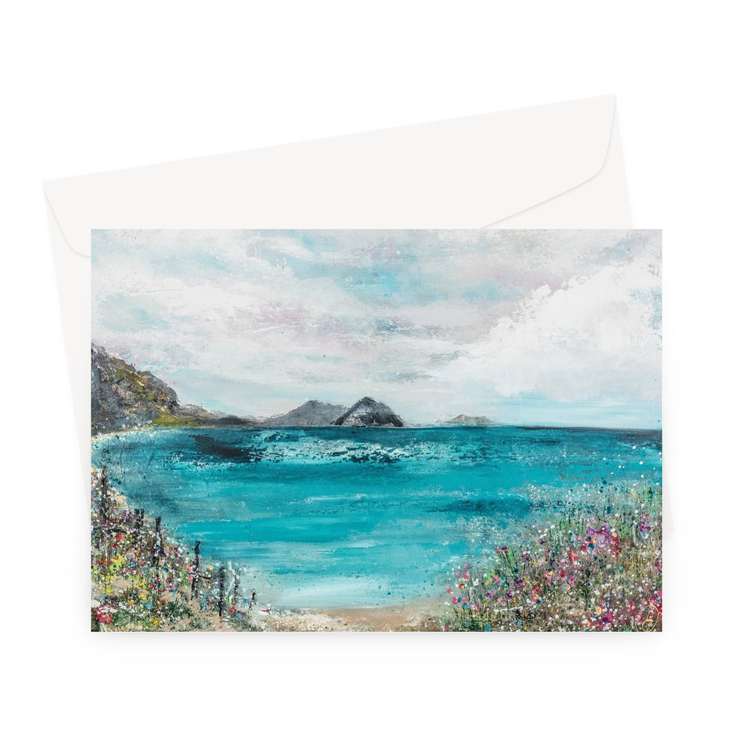 First to See the Sea Greeting Card