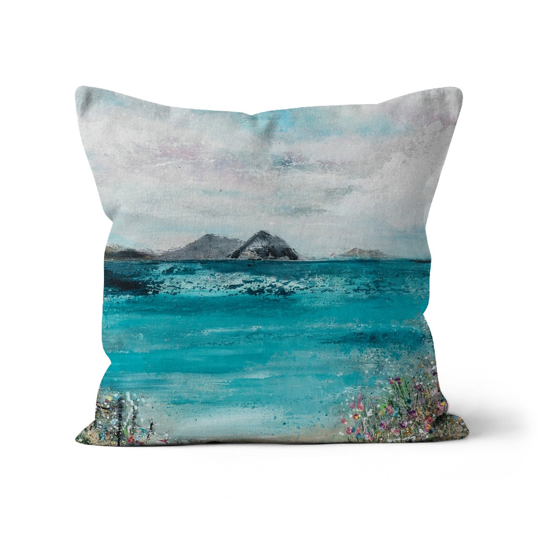 First to See the Sea Cushion