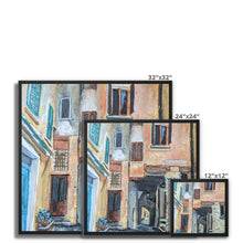 Load image into Gallery viewer, Via Pizzo Gordona Framed Canvas