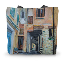 Load image into Gallery viewer, Via Pizzo Gordona Canvas Tote Bag
