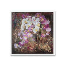 Load image into Gallery viewer, Lisa Orchid Framed Photo Tile

