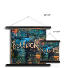 Load image into Gallery viewer, Boll*cks Fine Art Print with Hanger