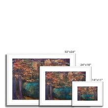 Load image into Gallery viewer, Autumn Lake Framed & Mounted Print