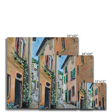Load image into Gallery viewer, Argegno Street Canvas
