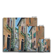 Load image into Gallery viewer, Argegno Street Canvas