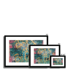 Load image into Gallery viewer, Boss A$$ B'tch Framed & Mounted Print