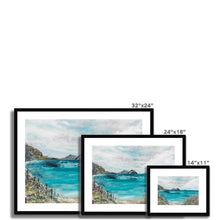 Load image into Gallery viewer, First to See the Sea Framed & Mounted Print