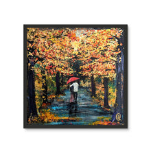 Load image into Gallery viewer, Autumn Stroll Framed Photo Tile
