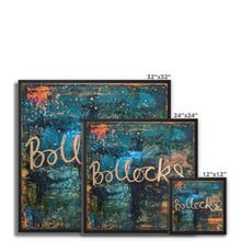 Load image into Gallery viewer, Boll*cks Framed Canvas

