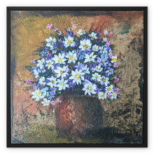 Load image into Gallery viewer, Potted Daisies Framed Canvas