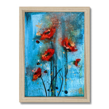 Load image into Gallery viewer, Poppy Burst Framed Print