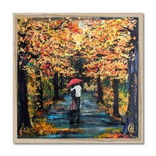 Load image into Gallery viewer, Autumn Stroll Framed Print