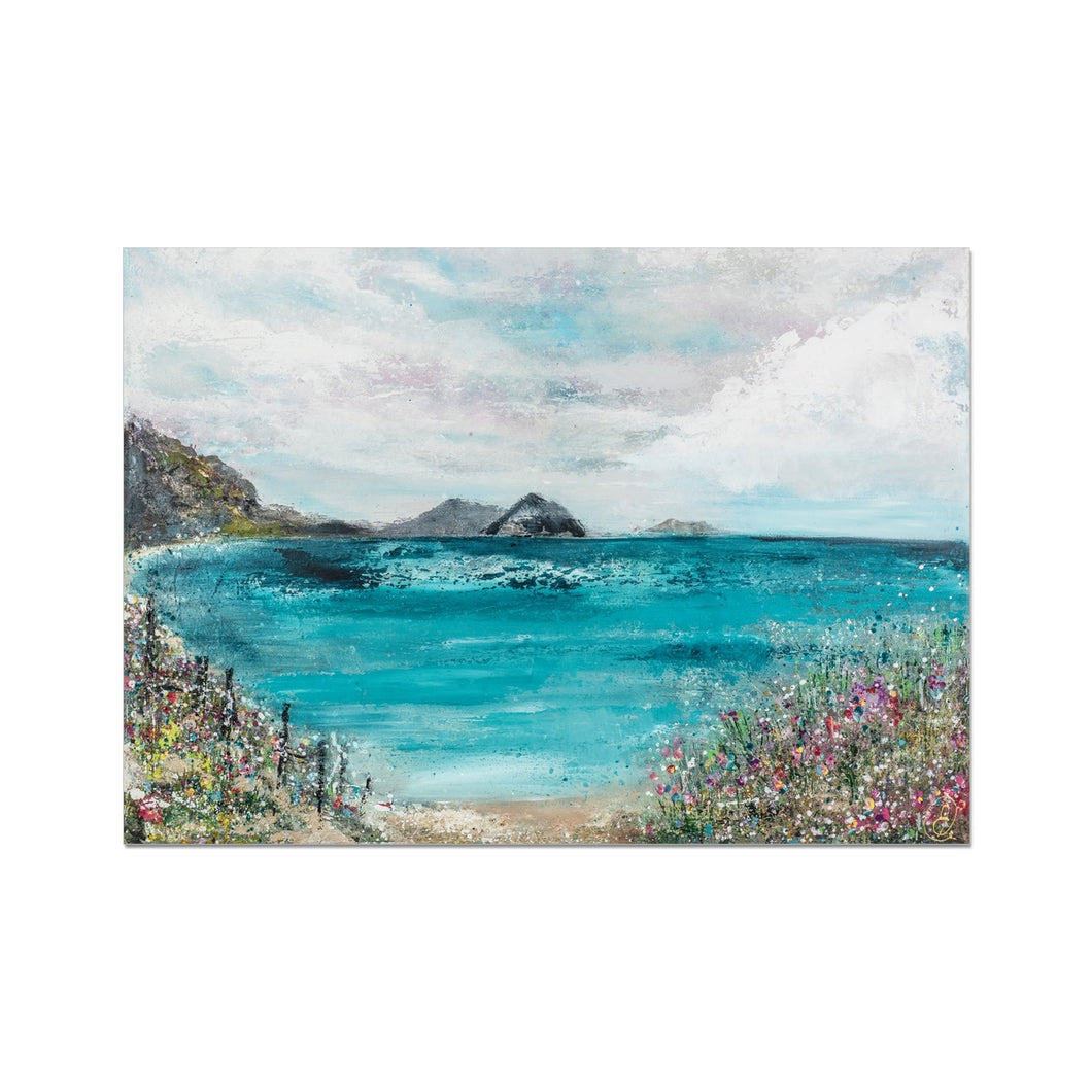 First to See the Sea Fine Art Print