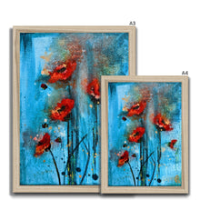 Load image into Gallery viewer, Poppy Burst Framed Print
