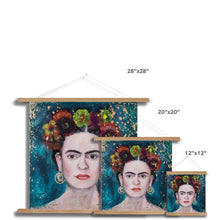 Load image into Gallery viewer, Frida Kahlo Fine Art Print with Hanger
