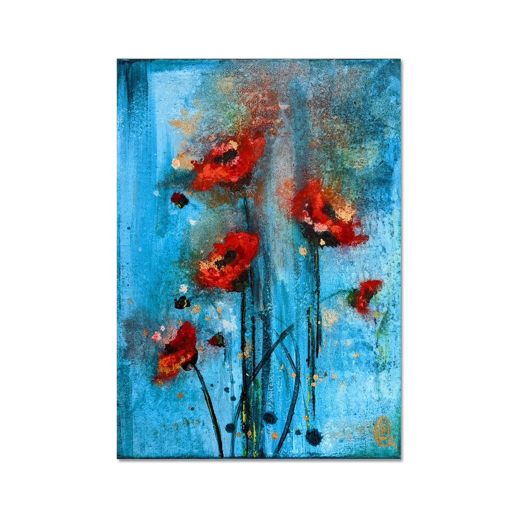 Poppy Burst Fine Art Print