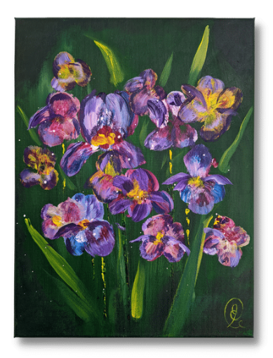 June Blooms Original Paintings