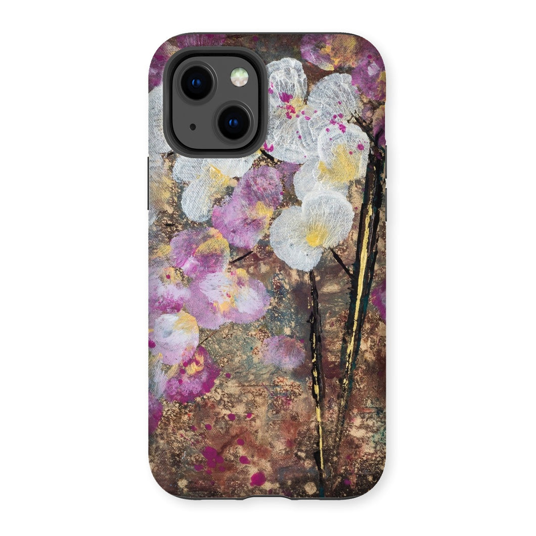 Lisa Orchid Tough Phone Case