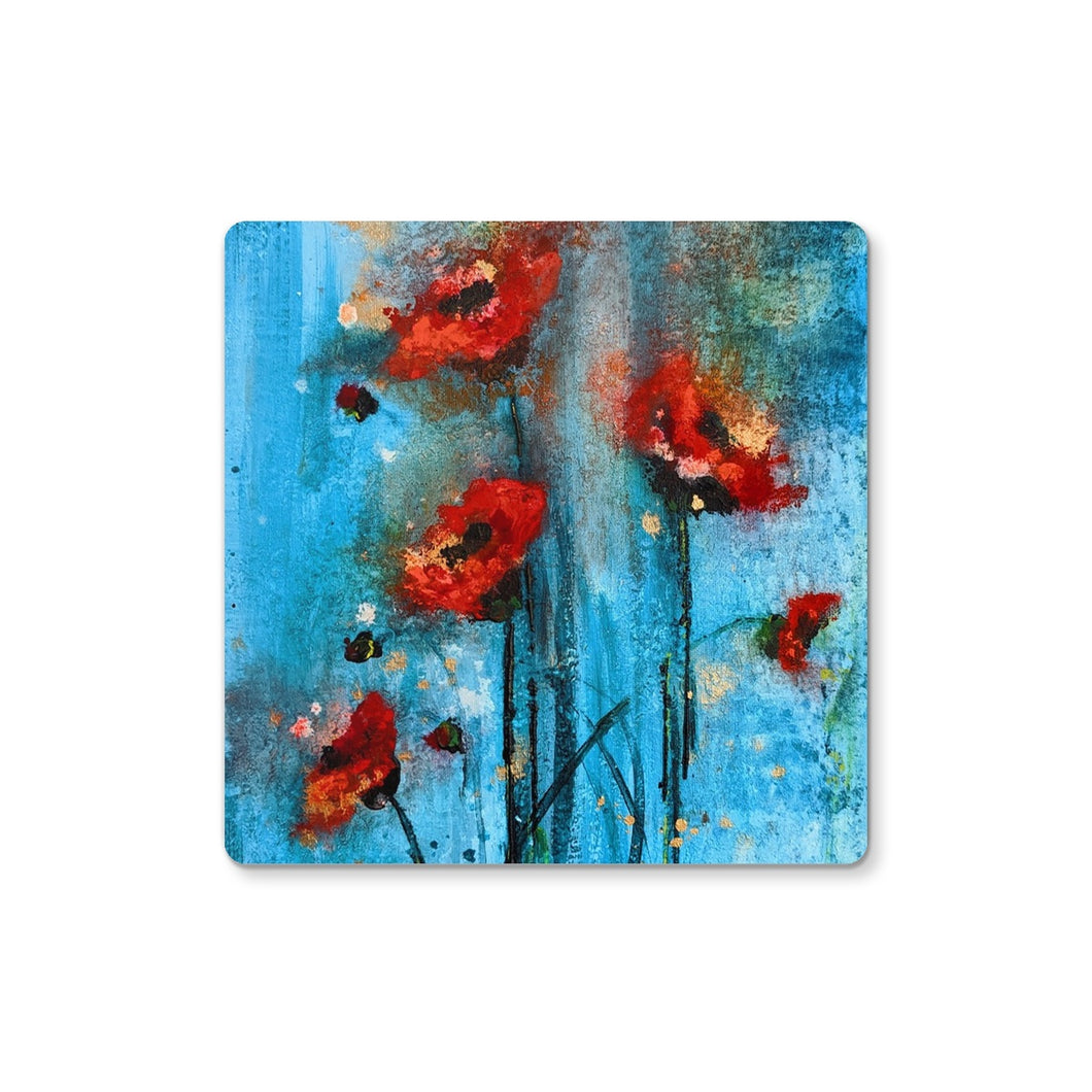 Poppy Burst Coaster