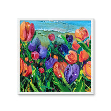 Load image into Gallery viewer, Spring Drifts Framed Photo Tile 2
