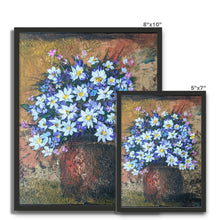 Load image into Gallery viewer, Potted Daisies Framed Photo Tile
