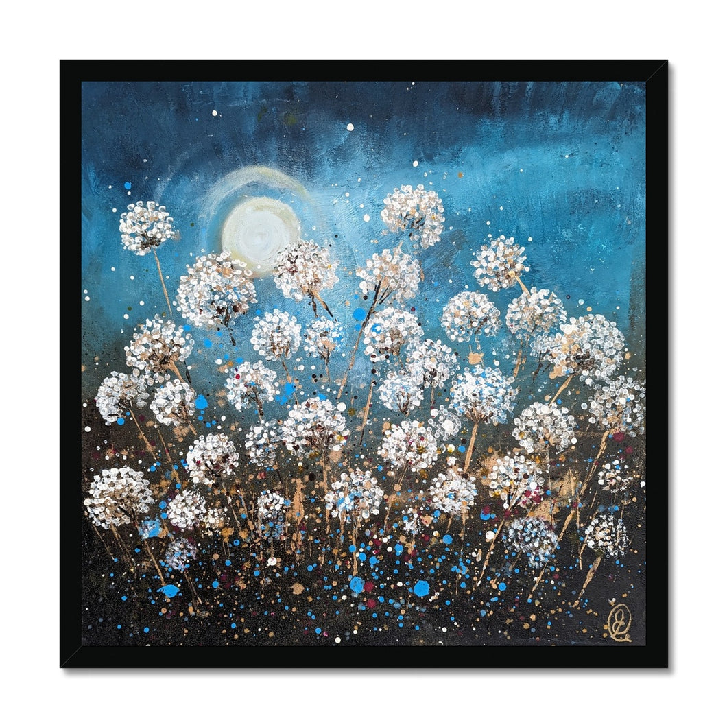 Moonlight Wish  Framed Print