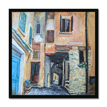 Load image into Gallery viewer, Via Pizzo Gordona Framed Print
