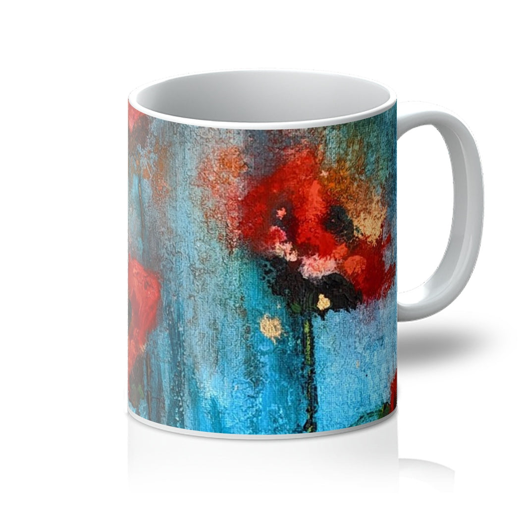 Poppy Burst Mug