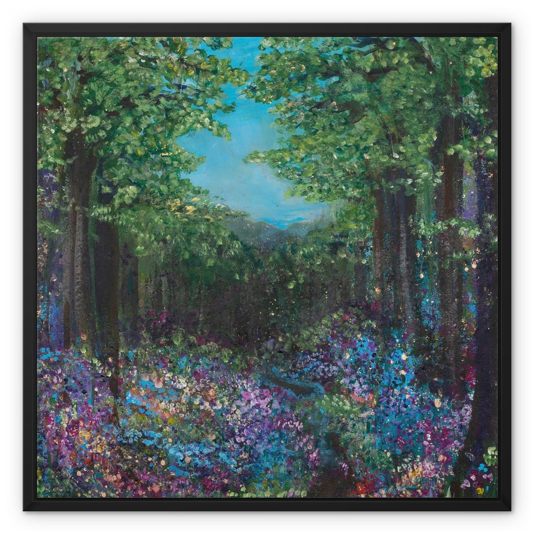 Certainty of Spring Framed Canvas