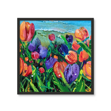 Load image into Gallery viewer, Spring Drifts Framed Photo Tile 2
