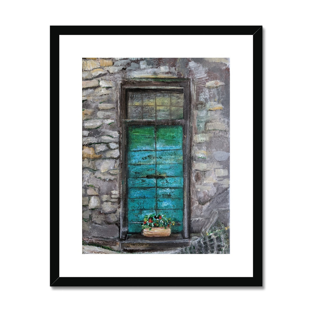 La Porta in Argegno Framed & Mounted Print