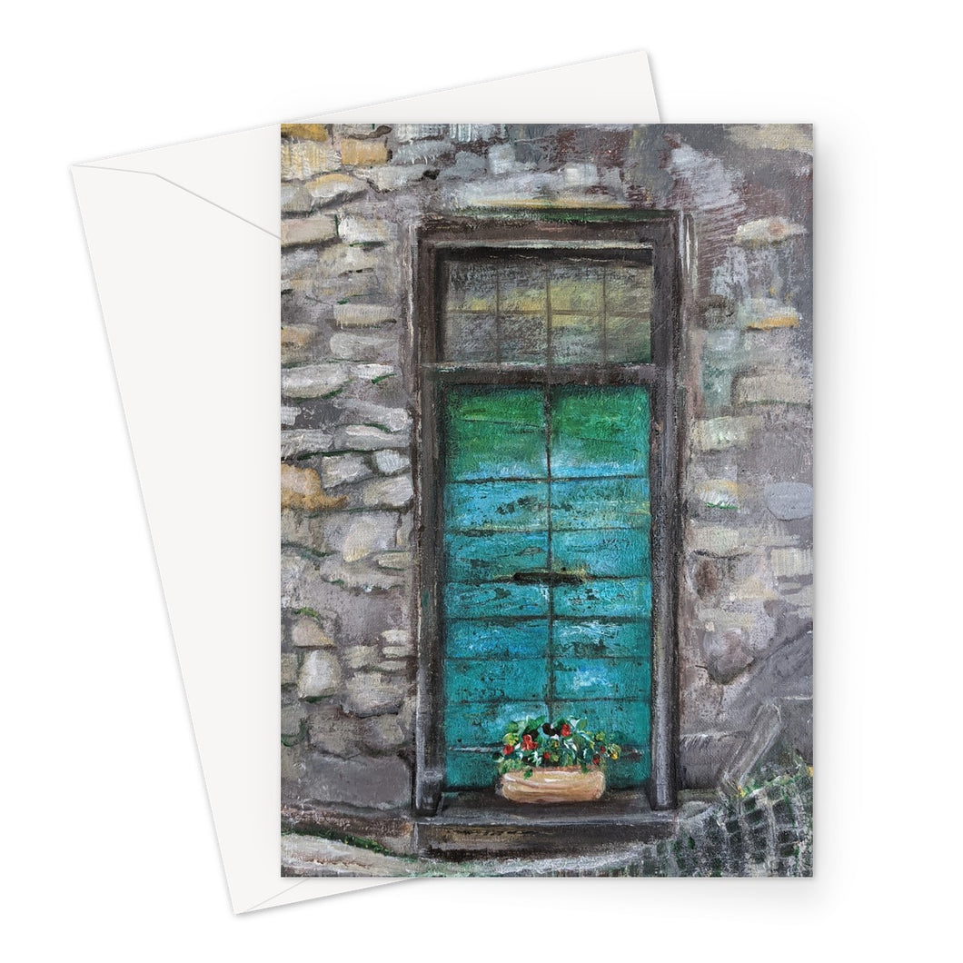 La Porta in Argegno Greeting Card