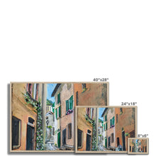 Load image into Gallery viewer, Argegno Street Framed Print
