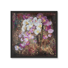 Load image into Gallery viewer, Lisa Orchid Framed Photo Tile
