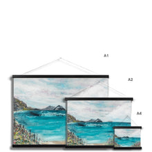 Load image into Gallery viewer, First to See the Sea Fine Art Print with Hanger
