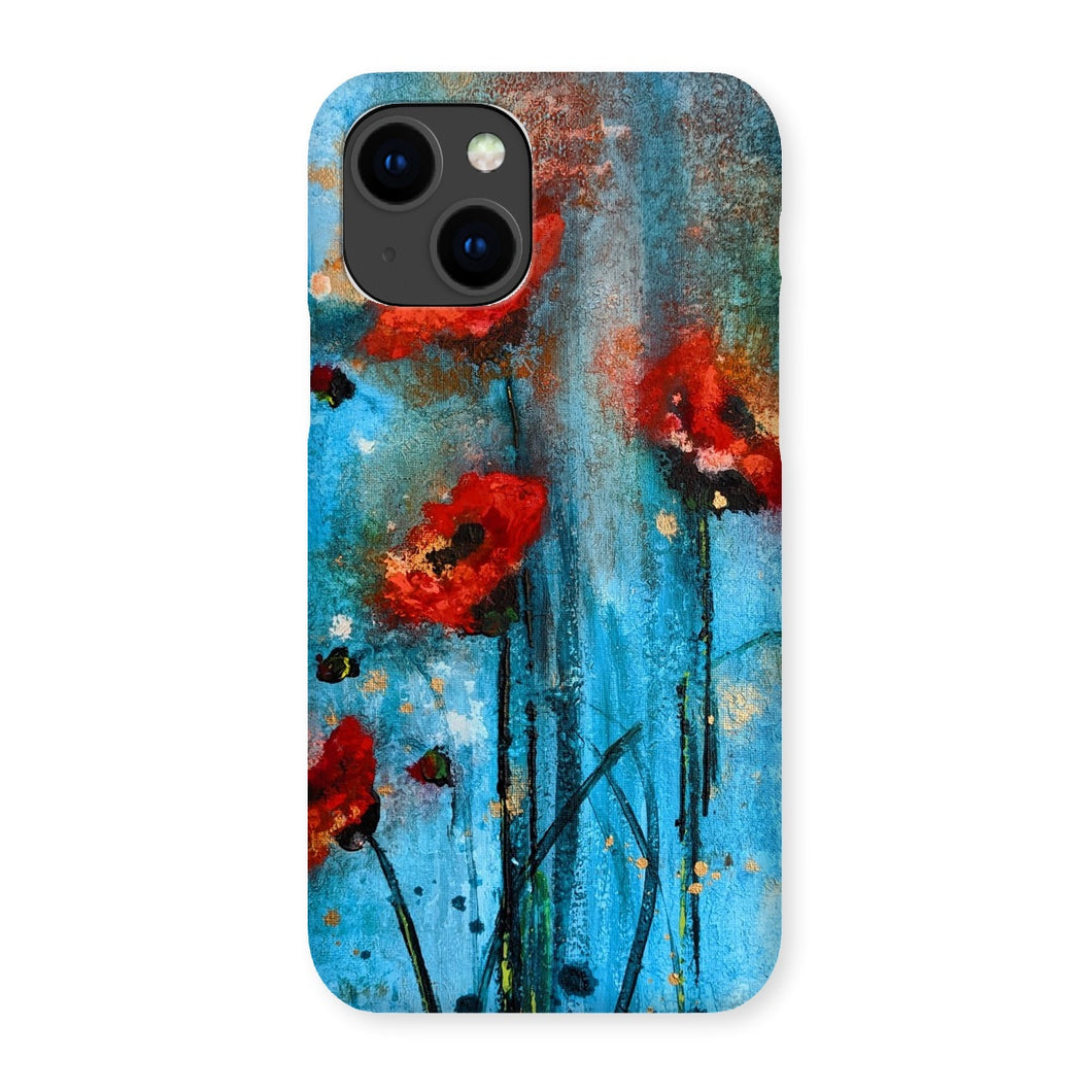 Poppy Burst Snap Phone Case