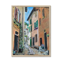 Load image into Gallery viewer, Argegno Street Framed Print
