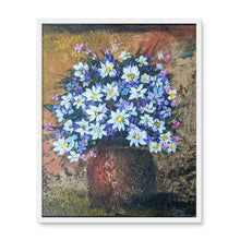 Load image into Gallery viewer, Potted Daisies Framed Photo Tile
