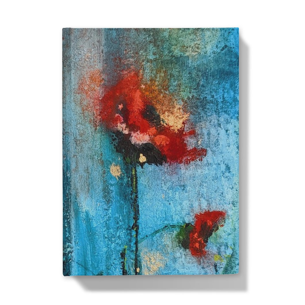 Poppy Burst Hardback Journal