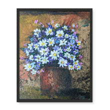 Load image into Gallery viewer, Potted Daisies Framed Photo Tile
