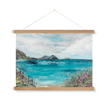 Load image into Gallery viewer, First to See the Sea Fine Art Print with Hanger
