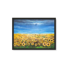 Load image into Gallery viewer, Glory to Ukraine Framed Photo Tile
