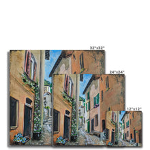 Load image into Gallery viewer, Argegno Street Canvas
