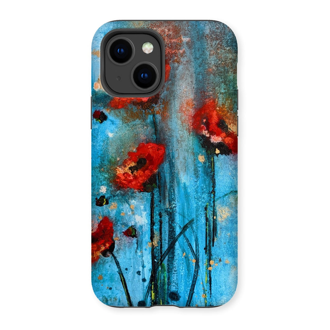 Poppy Burst Tough Phone Case