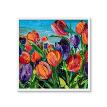 Load image into Gallery viewer, Spring Drifts Framed Photo Tile 8
