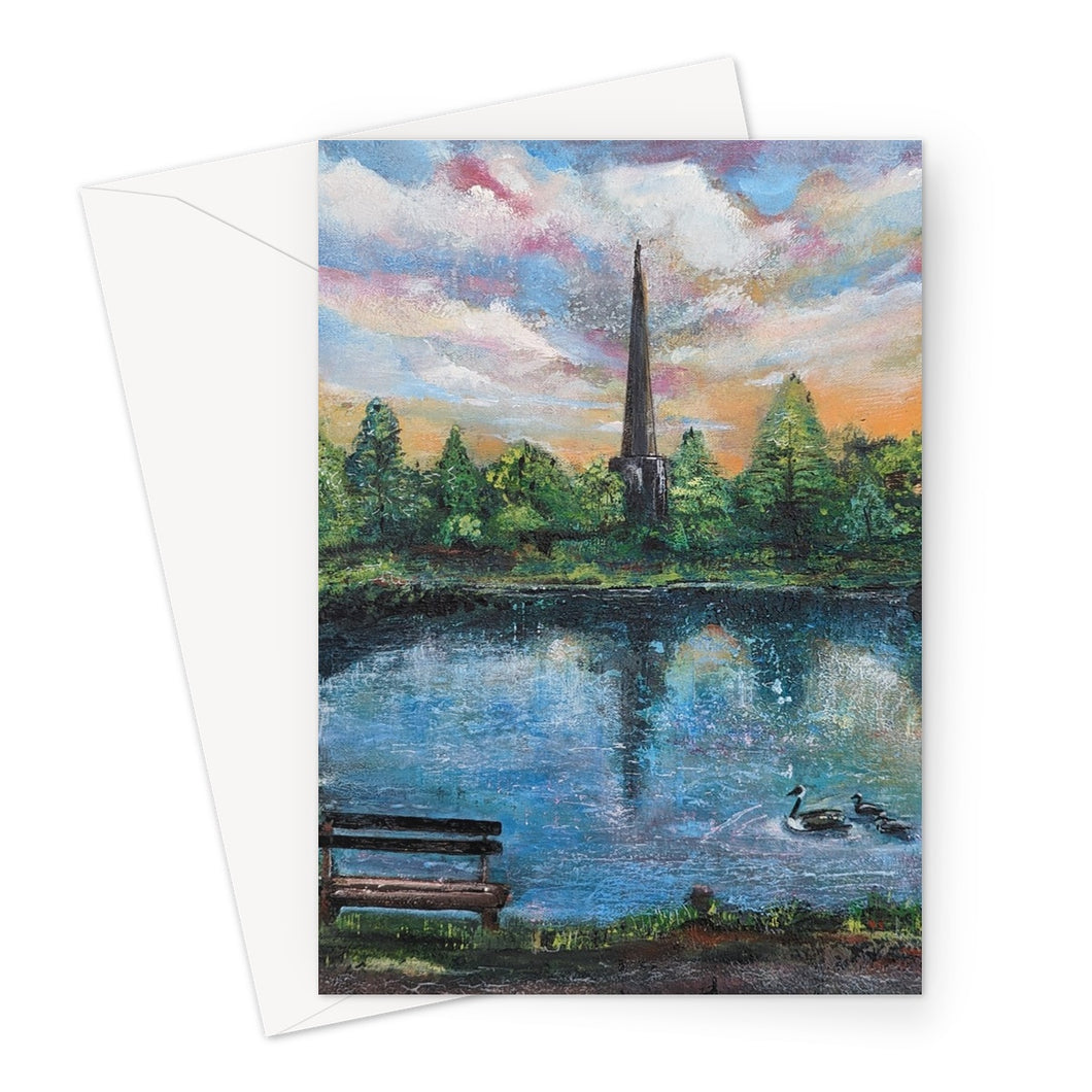 Lydney Lake Greeting Card